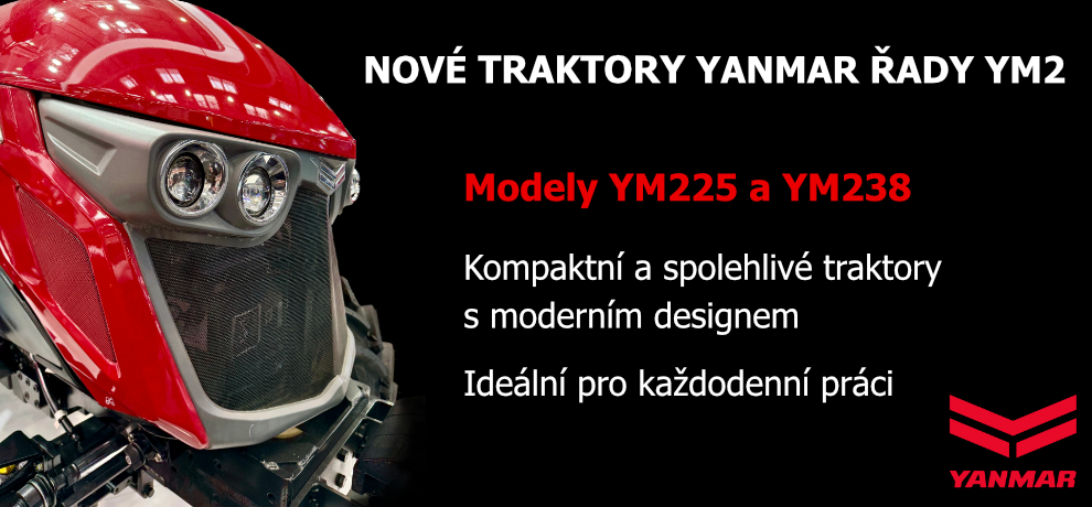Nové traktory Yanmar řady YM2